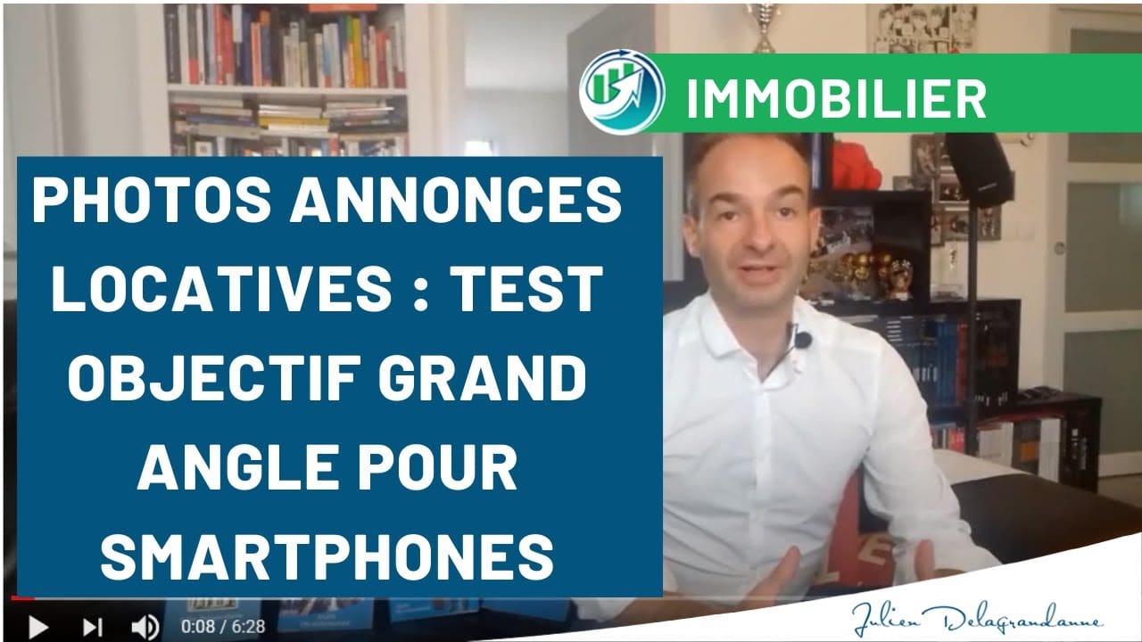 Objectif grand angle pour smartphone